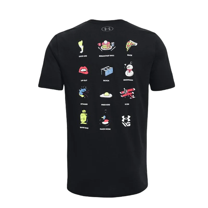 UNDER ARMOUR Decode The Game Men's T-Shirt (Black/Grey) - Image 2