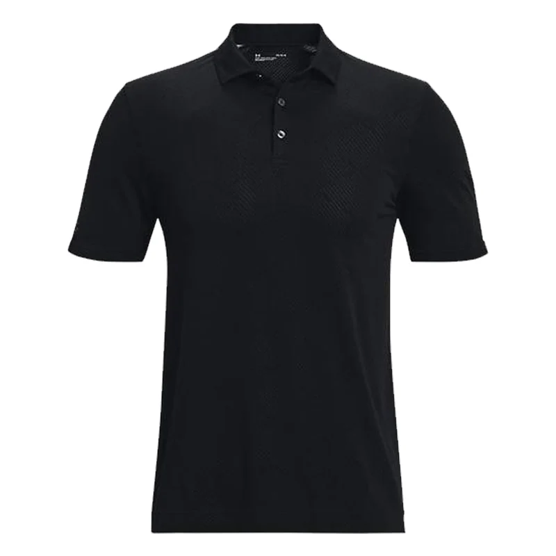 UNDER ARMOUR Curry Seamless Men's Polo (Black)