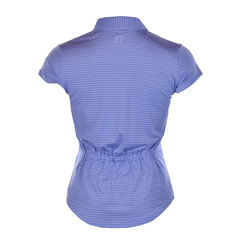 FOOTJOY Tonal Stripe Women's Polo (Violet) - Image 2