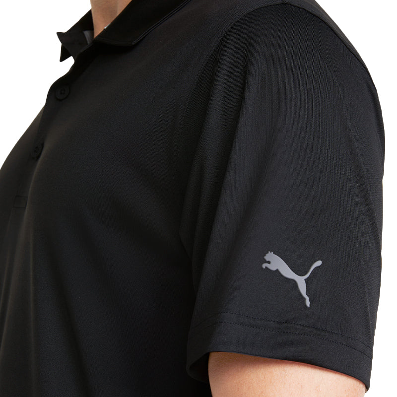 PUMA Gamer Men's Polo (Black) - Image 4