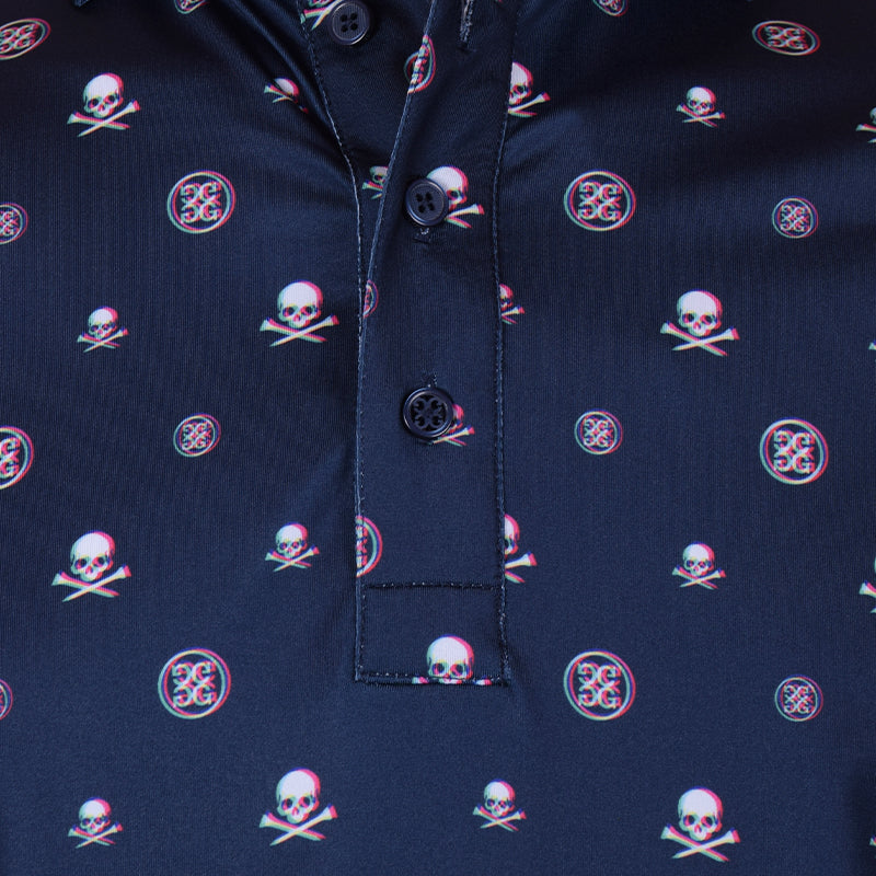 GFORE 3D Icon Logo Men's Polo (Twilight) - Image 3