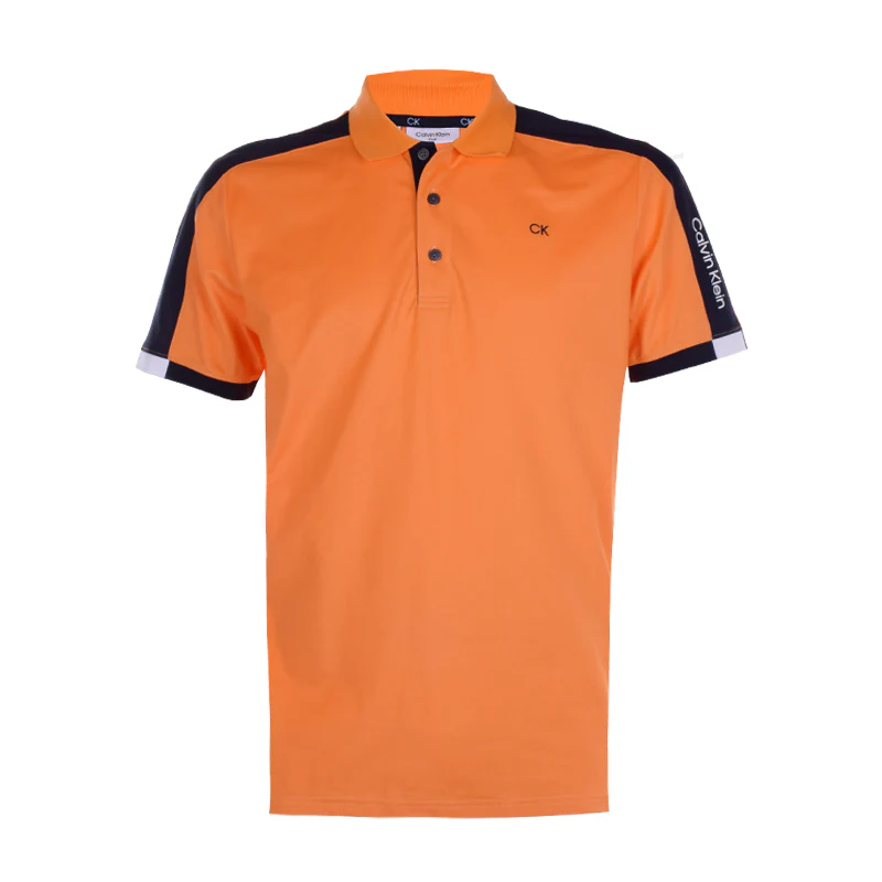 CALVIN KLEIN Miles Men's Polo (Orange)