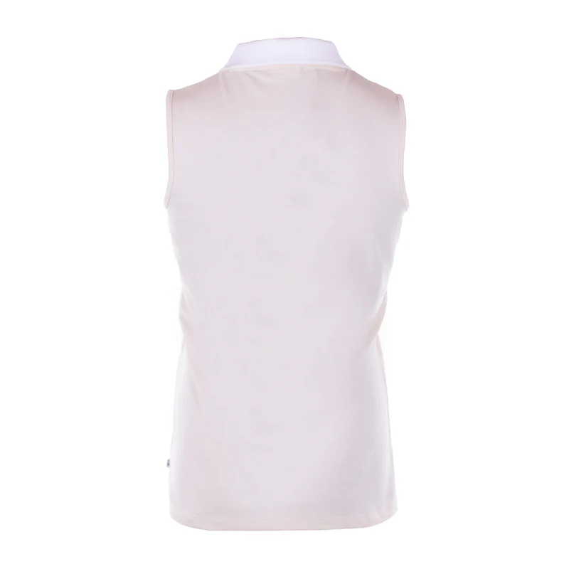 CALVIN KLEIN Delaware Women's Sleeveless Polo (Birch) - Image 2