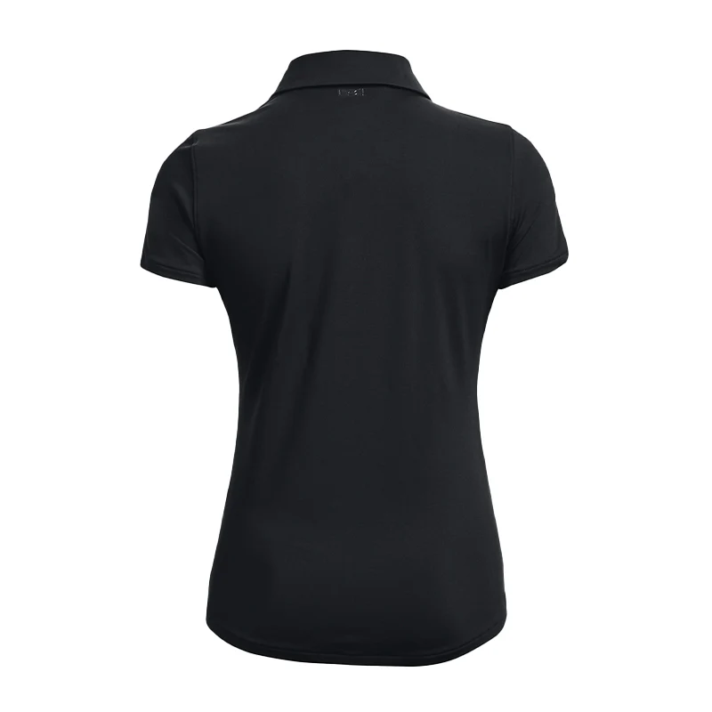 UNDER ARMOUR PlayOff Women's Polo (Black) - Image 2