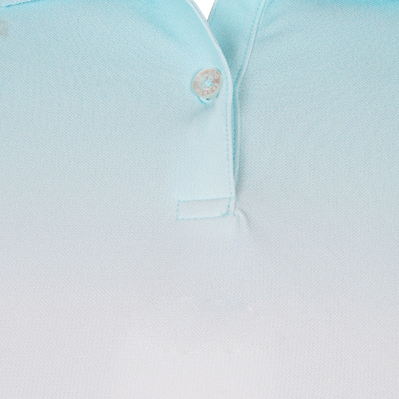 LE COQ SPORTIF GOLF Gradation Women's Polo (Emerald) - Image 3