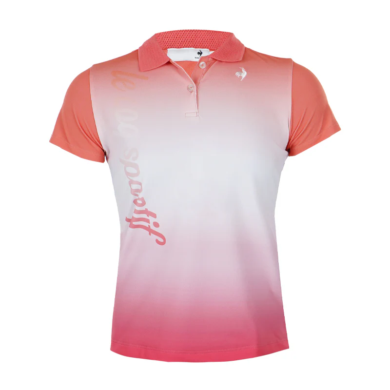 LE COQ SPORTIF GOLF Gradation Women's Polo (Orange)