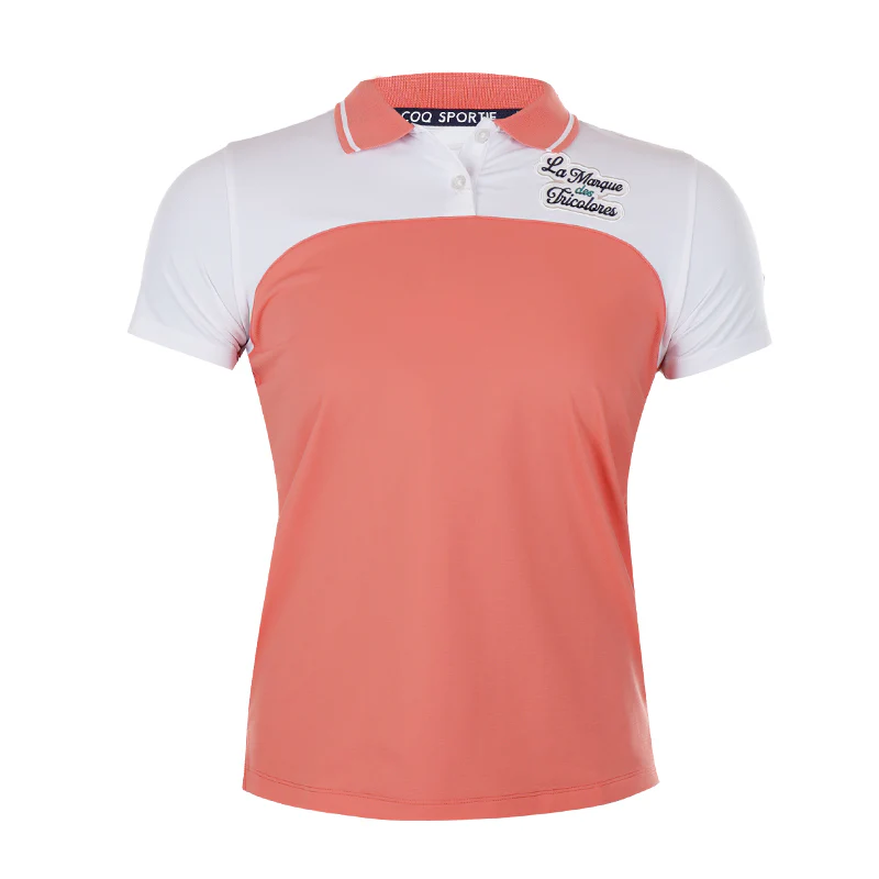 LE COQ SPORTIF GOLF EXcDRY Biocolor Women's Polo (Orange)