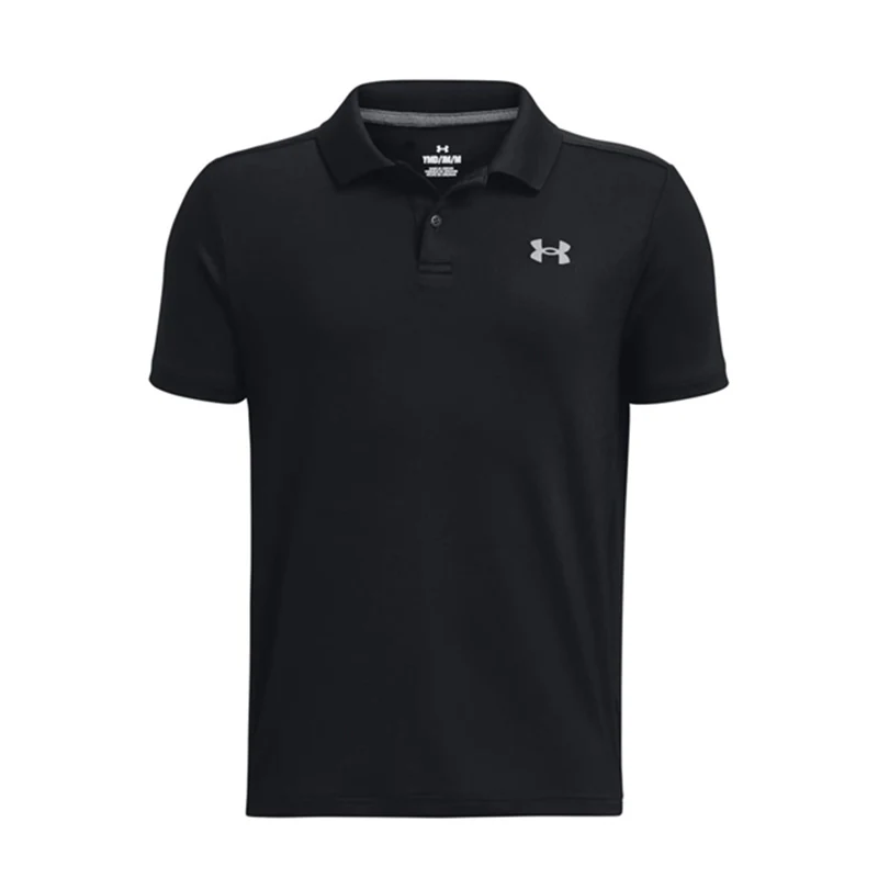 UNDER ARMOUR Performance Boy's Polo (Black)