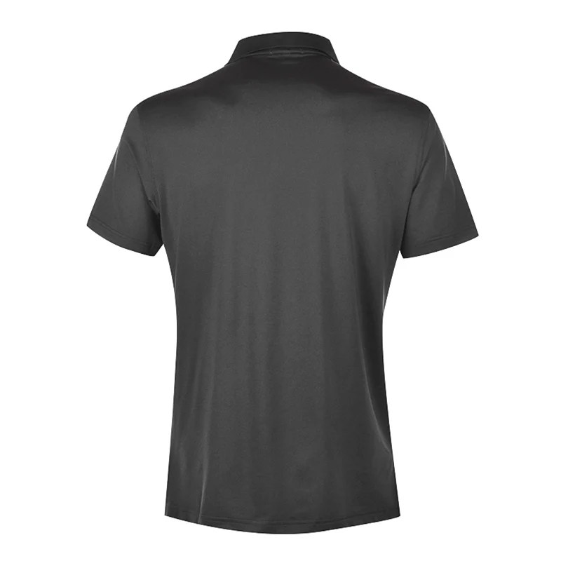 PETER MILLAR Solid Jersey Men's Polo (Iron) - Image 2