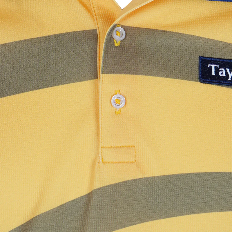 TAYLORMADE Bristish Open Men's Polo (Yellow) - Image 3