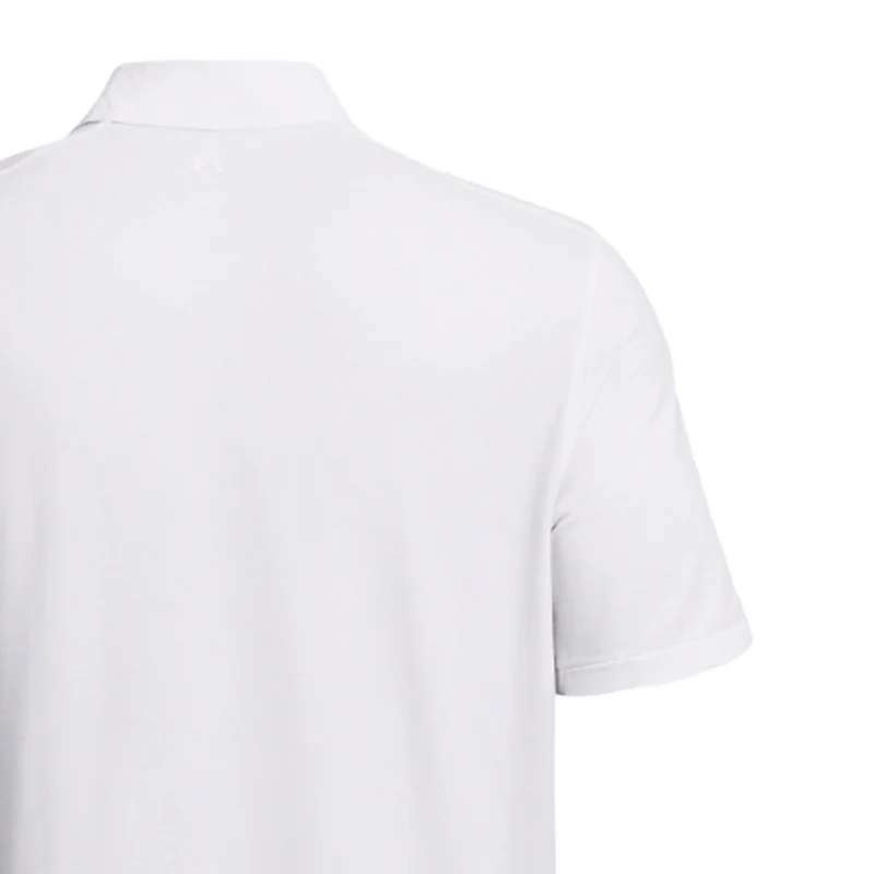 UNDER ARMOUR Tour Tips Bounded Men's Polo (White) - Image 3