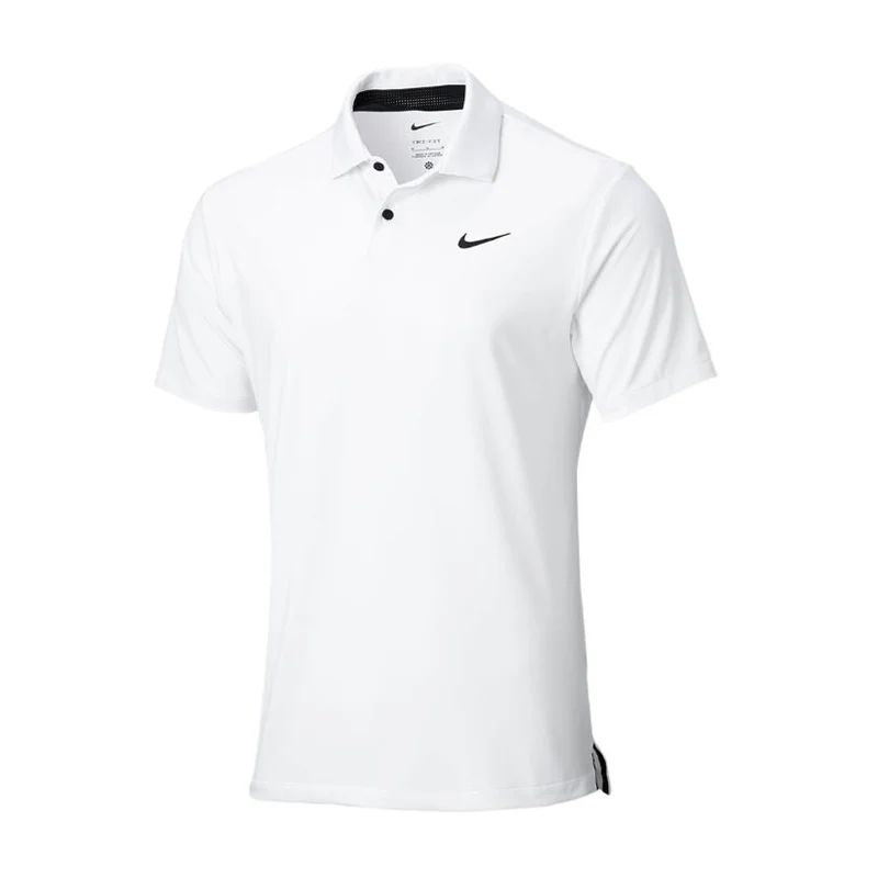NIKE Dri-FIT Tour Solid Men's Polo (White)