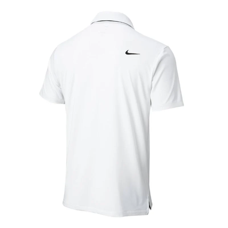 NIKE Dri-FIT Tour Solid Men's Polo (White) - Image 2