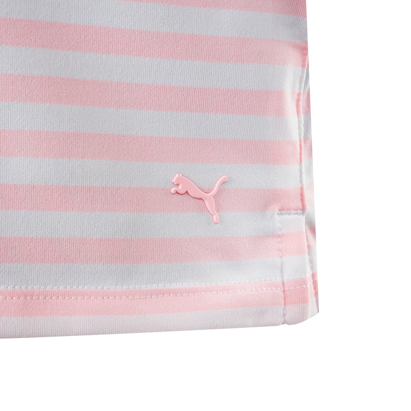 PUMA MATTR Somer Stripes Women's Polo (Koral Ice) - Image 4
