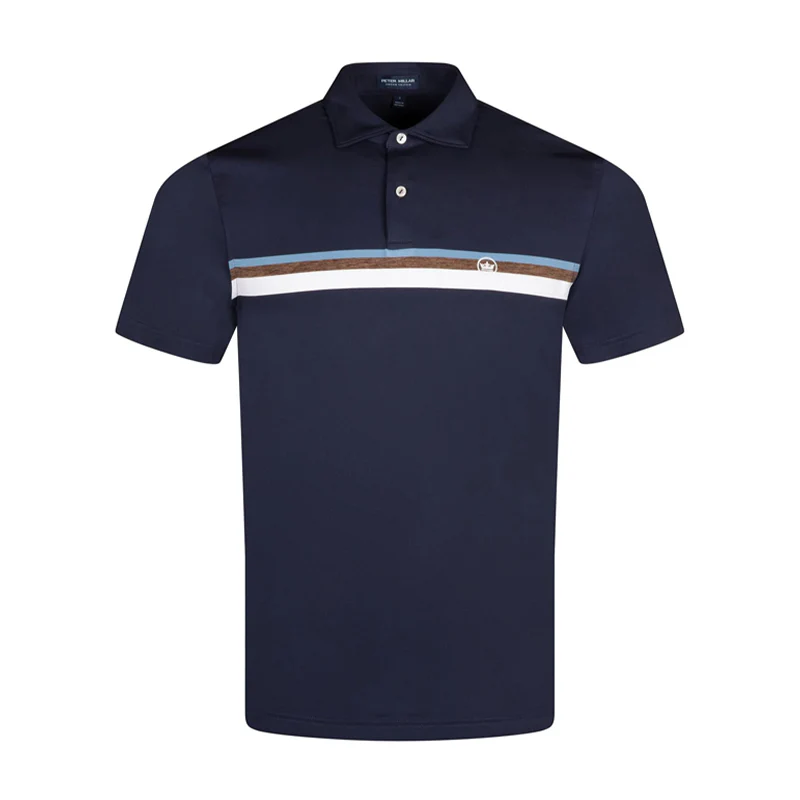 PETER MILLAR Mayhew Performance Jersey Men's Polo (Navy)