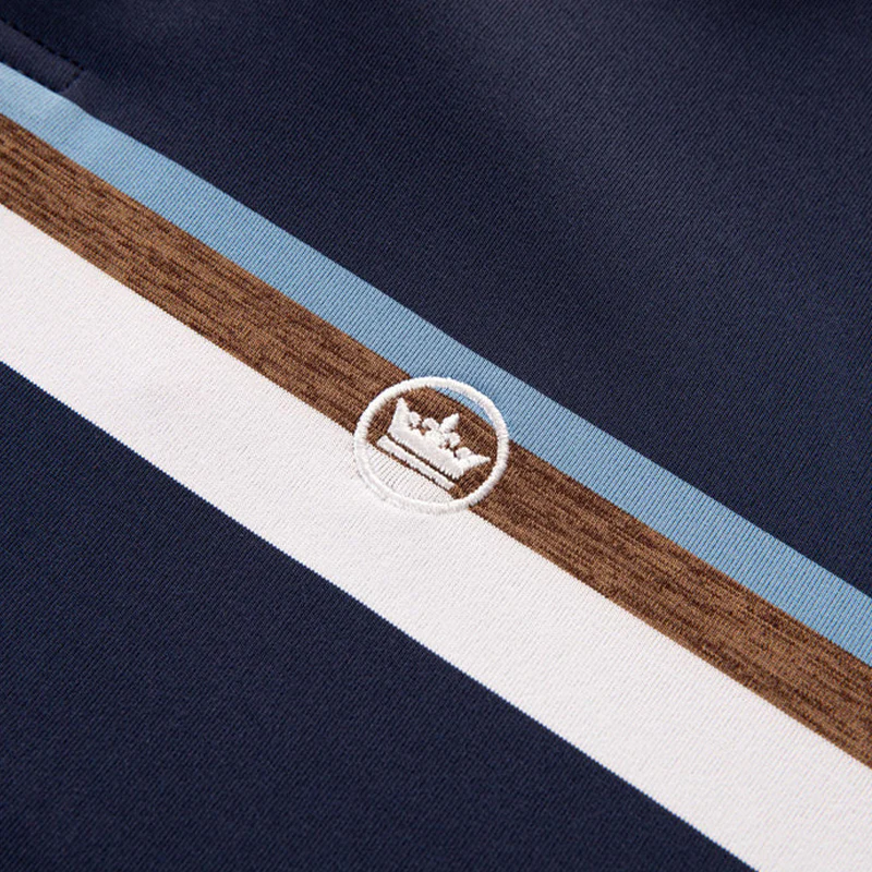 PETER MILLAR Mayhew Performance Jersey Men's Polo (Navy) - Image 4