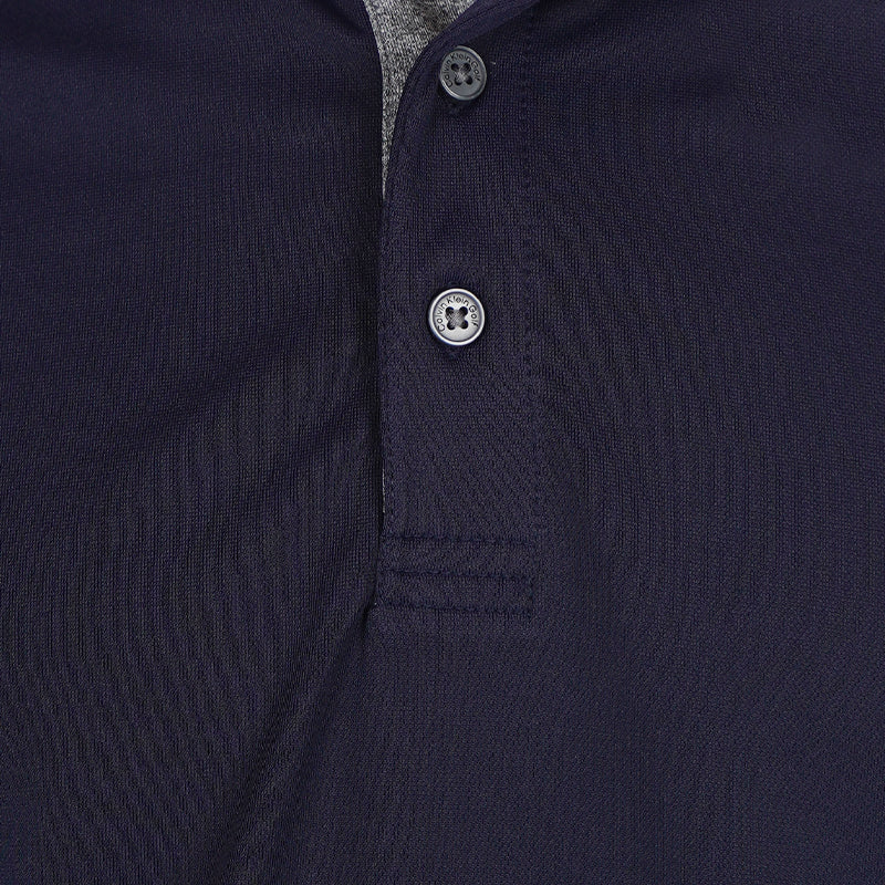 CALVIN KLEIN Club Jersey Men's Polo (Navy) - Image 3