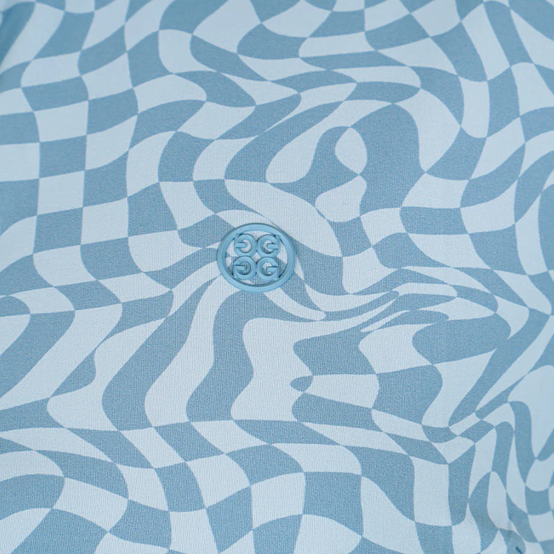 GFORE Distorted Women's Polo (Fjord) - Image 4