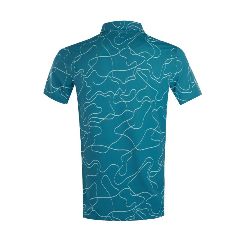 GFORE Pencil Tech Pique Men's Polo (Monsoon) - Image 2