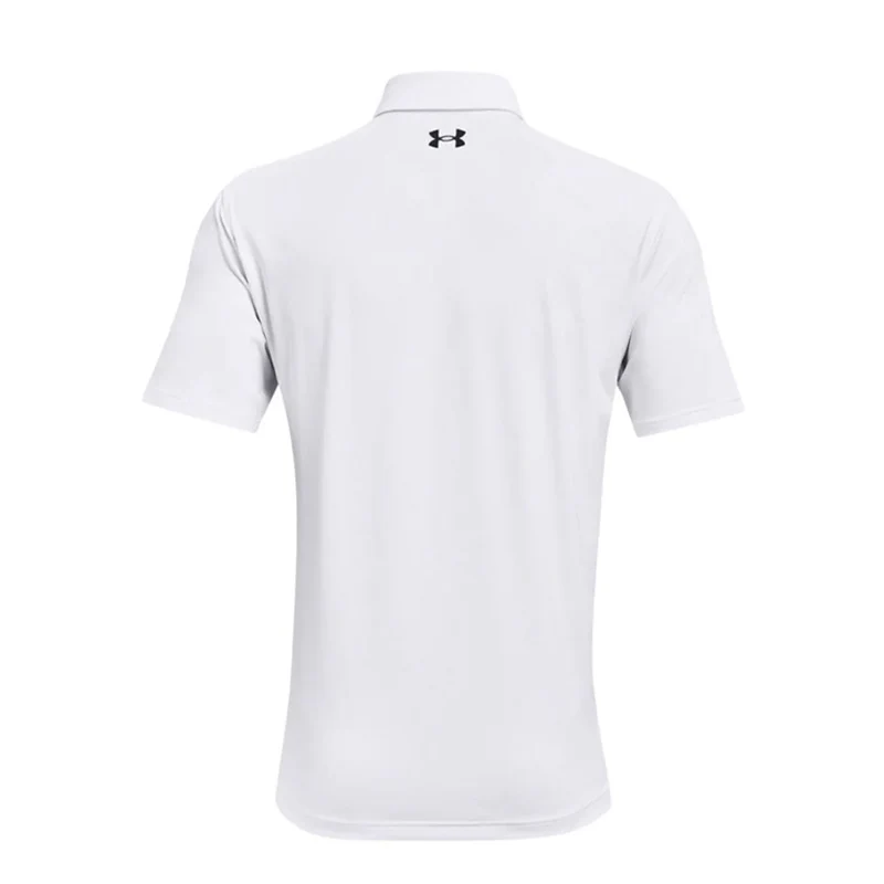 UNDER ARMOUR T2G (2024) Men's Polo (White) - Image 2