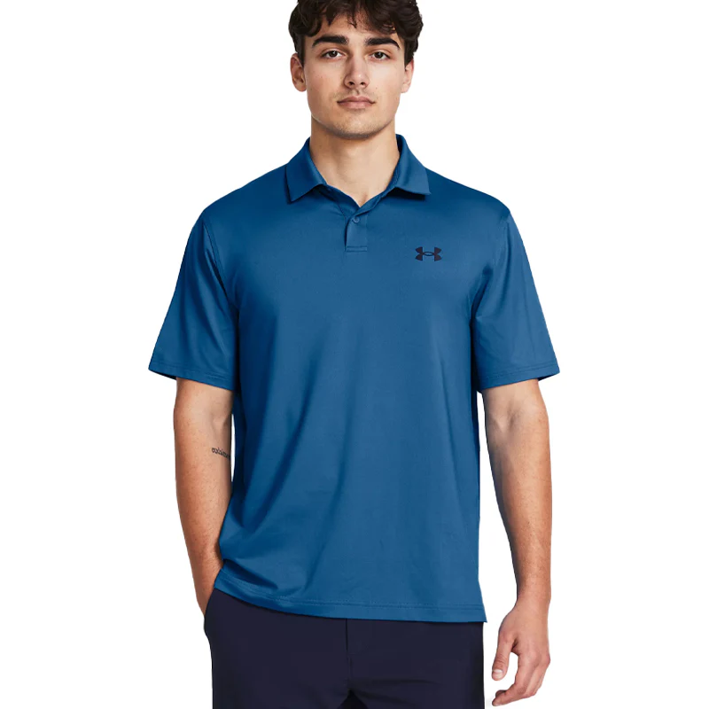 UNDER ARMOUR T2G (2024) Men's Polo (Photon Blue) - Image 3