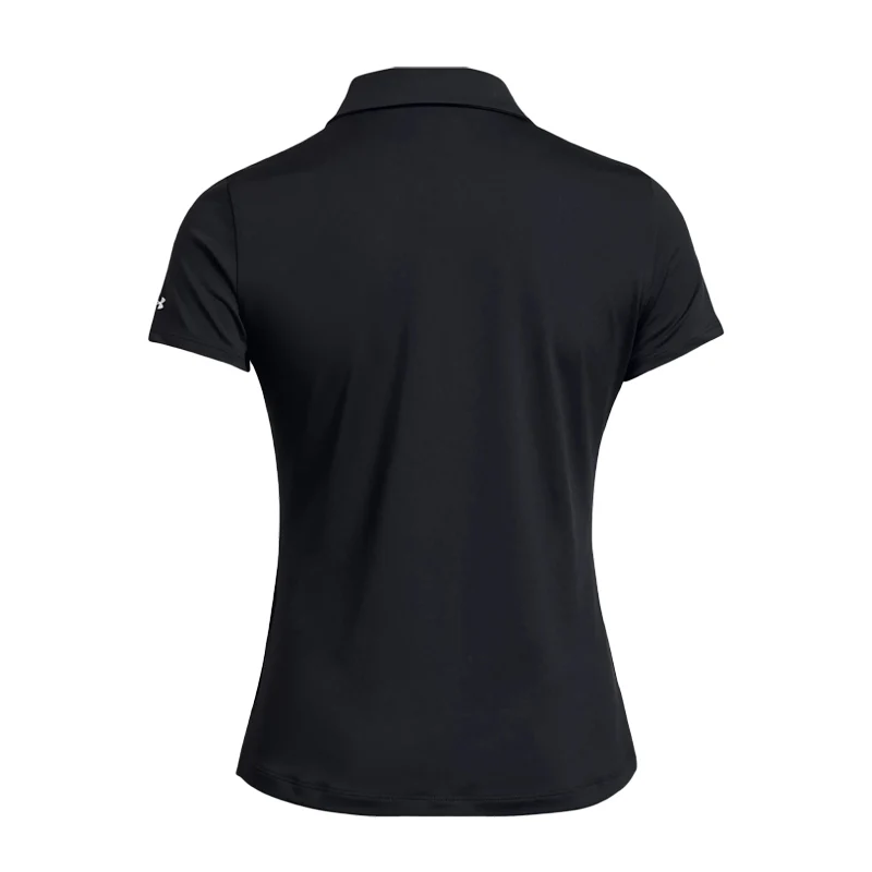 UNDER ARMOUR Playoff Women's Polo (Black) - Image 2