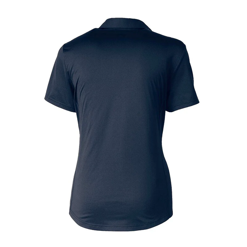 CUTTER & BUCK Virtue Eco Pique Women's Polo (Navy Blue) - Image 2