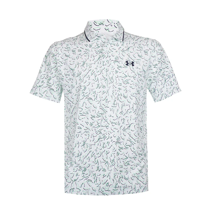UNDER ARMOUR Iso-Chill Verge Men's Polo (White/Green)