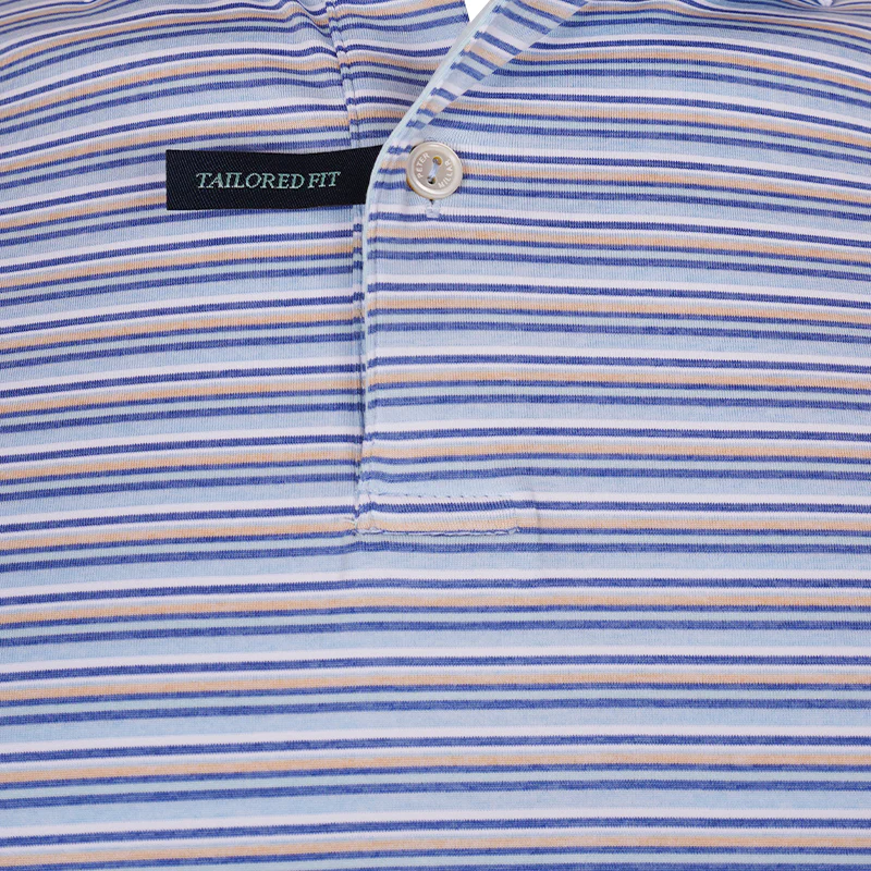 PETER MILLAR Octave Performance Men's Jersey (Blue Frost) - Image 3