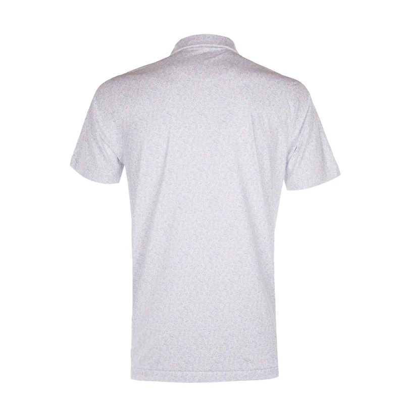 PETER MILLAR Fields of Carlsbad Performance Men's Jersey (White) - Image 2