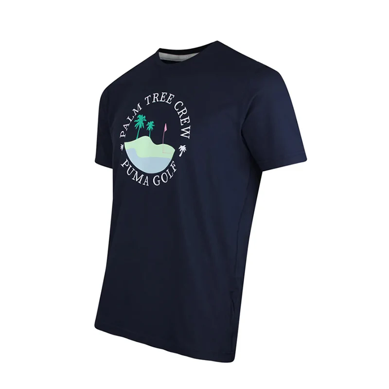 PUMA x PTC Island Men's Shirt (Deep Navy) - Image 3