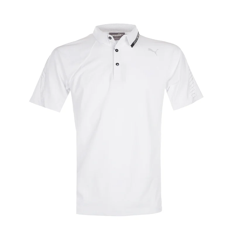 PUMA Japan PF Stretch Hybrid Neck Men's Polo (White)