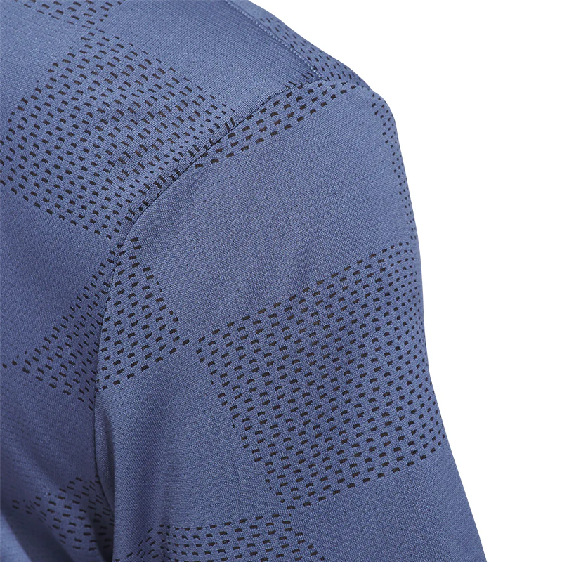 ADIDAS Ultimate365 Textured Men's Polo (Ink) - Image 4