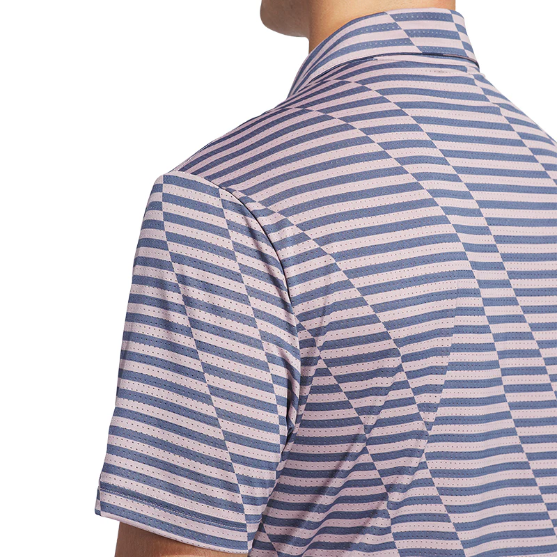 ADIDAS Ultimate365 Mesh Print Men's Polo (Fig) - Image 4