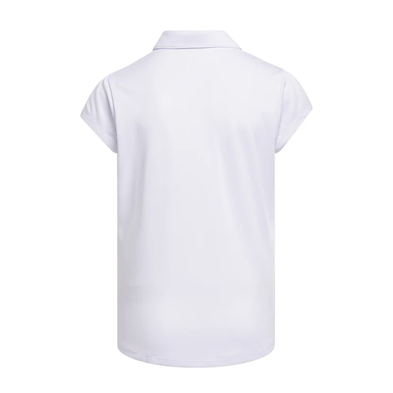 ADIDAS Girl's Performance Polo (White) - Image 2