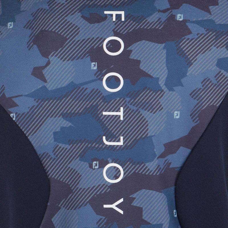 FOOTJOY Japan Print Men's Polo (Dark Navy) - Image 4