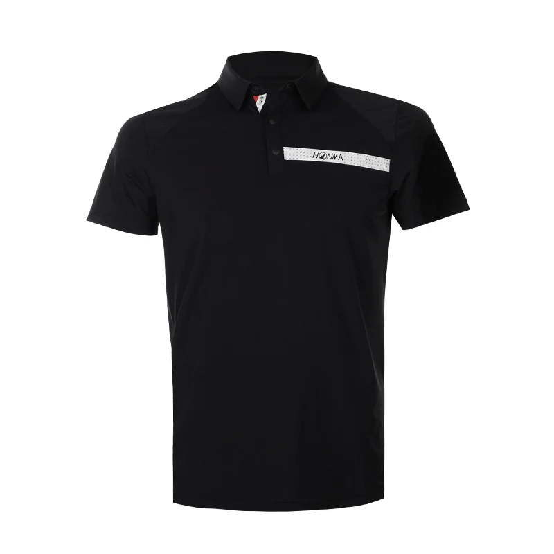 HONMA Performance Men's Polo (Black)