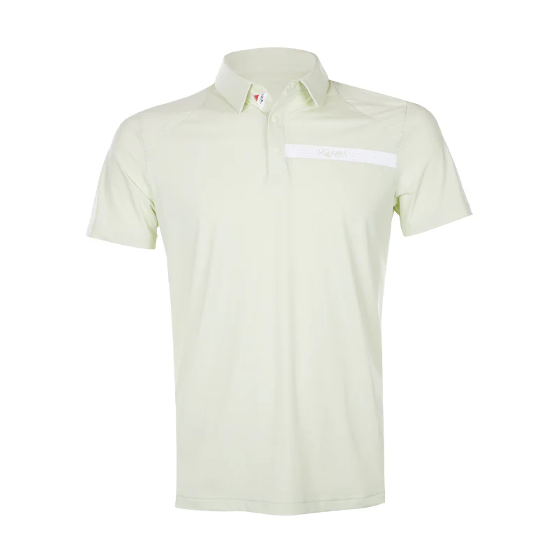 HONMA Performance Men's Polo (Lime Green)
