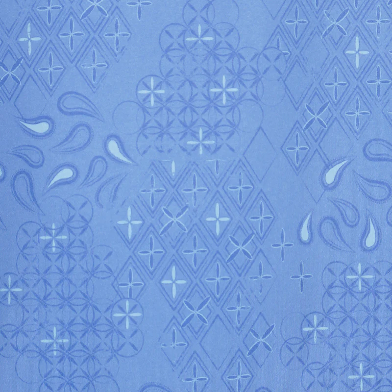 PETER MILLAR Geo Paisley Performance Jersey Men's Polo (Bonnet) - Image 4