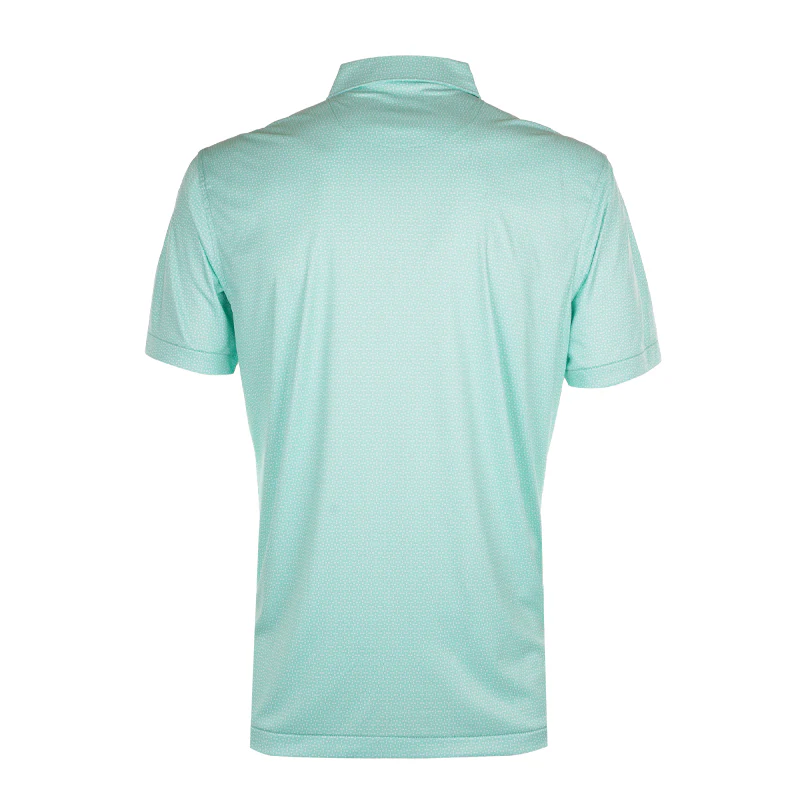 PETER MILLAR Feather Art Men's Polo (Summer Meadow) - Image 2