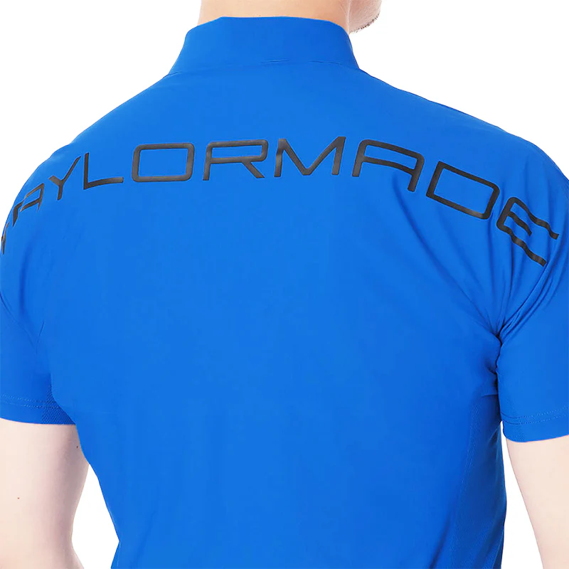 TAYLORMADE Hybrid Men's Polo (Blue) - Image 4