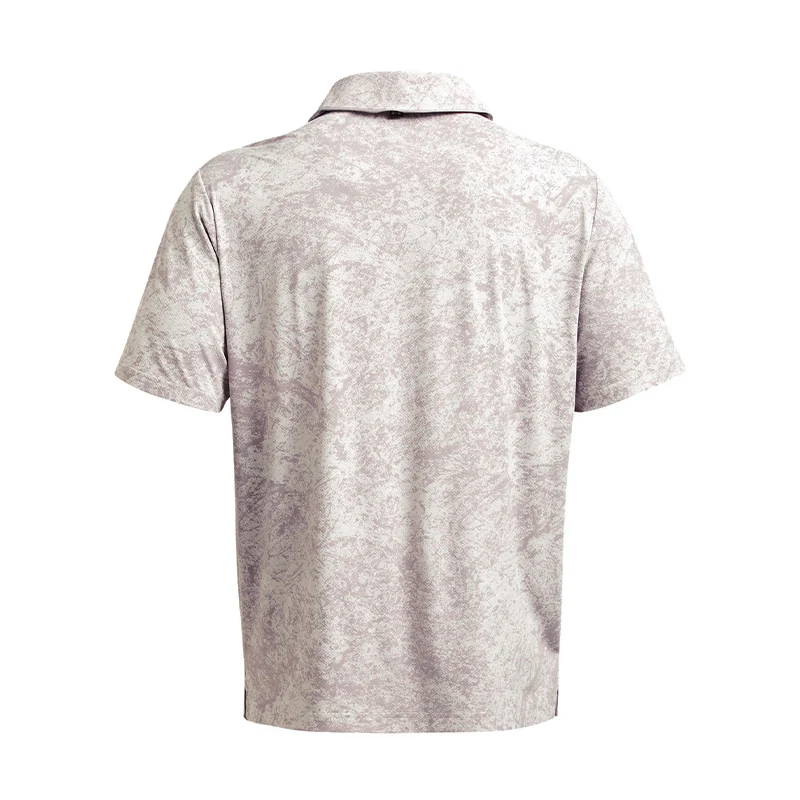 UNDER ARMOUR Iso-Chill Edge Men's Polo (Grey Matter) - Image 2