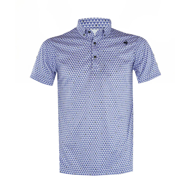 LE COQ SPORTIF GOLF SMU Men's Polo (Blue)