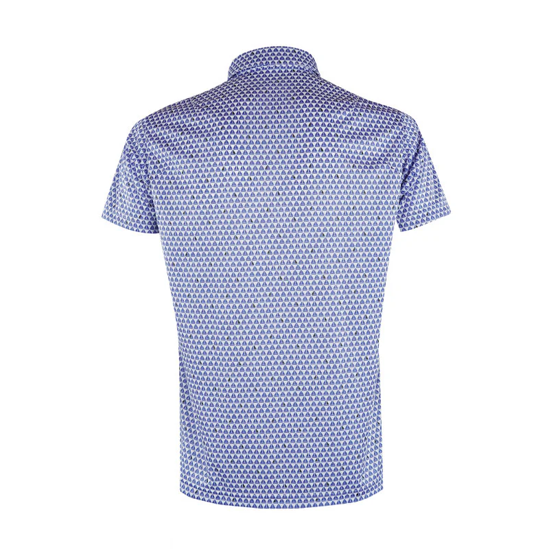 LE COQ SPORTIF GOLF SMU Men's Polo (Blue) - Image 2