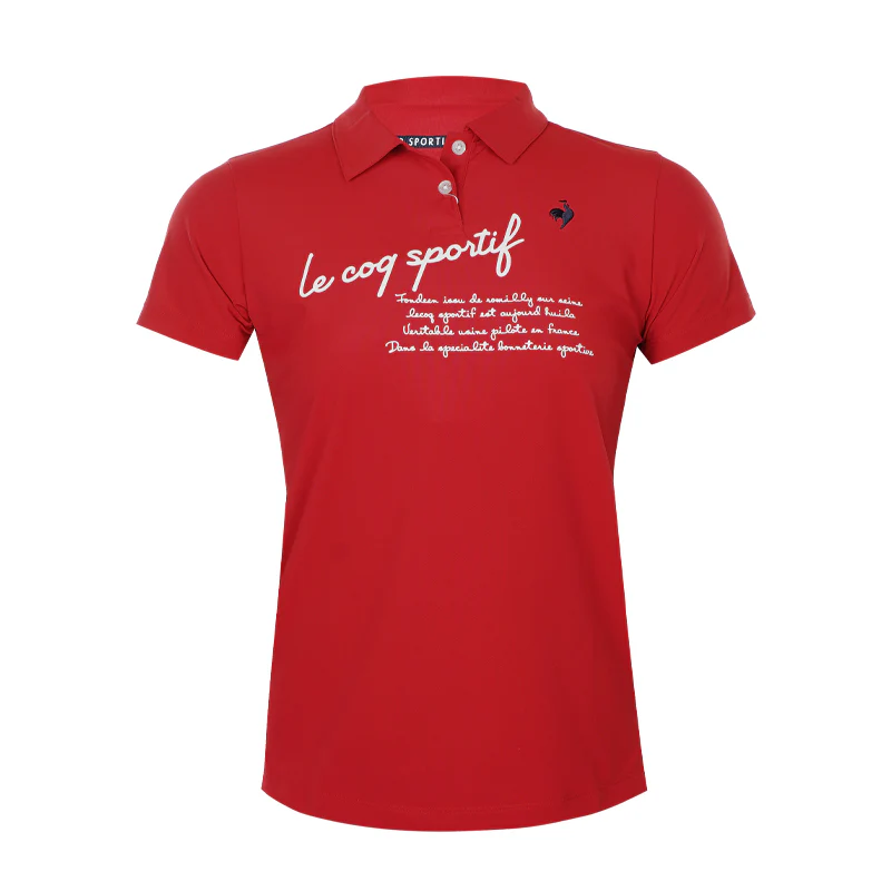 LE COQ SPORTIF GOLF SMU Women's Polo (Red)