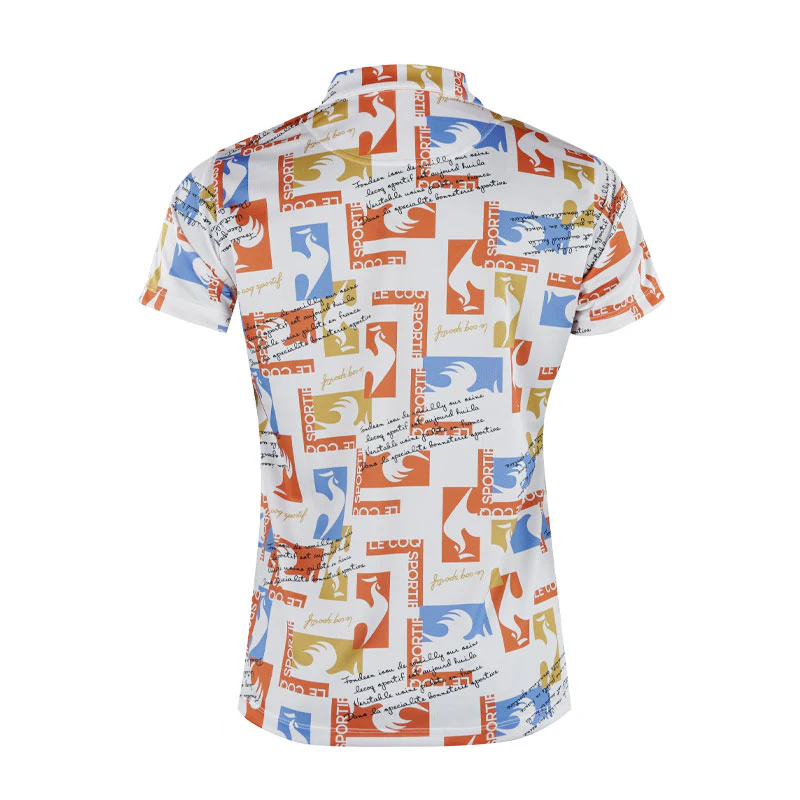LE COQ SPORTIF GOLF SMU Women's Polo (Orange) - Image 2