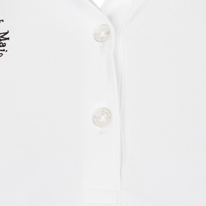 LE COQ SPORTIF GOLF SMU Women's Polo (White) - Image 3