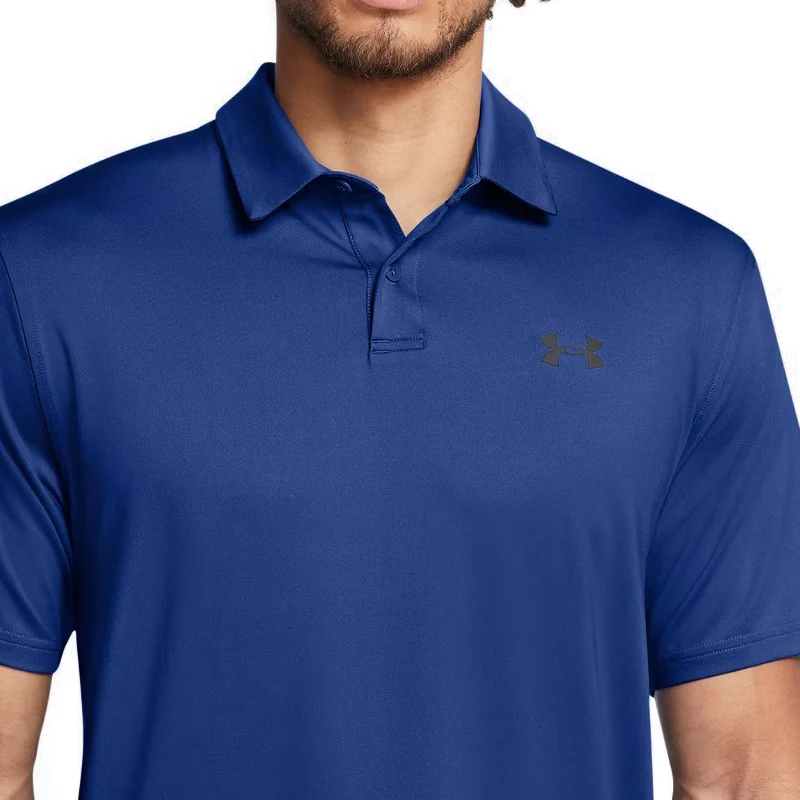 UNDER ARMOUR T2G Men's Polo (Tech Blue) - Image 3