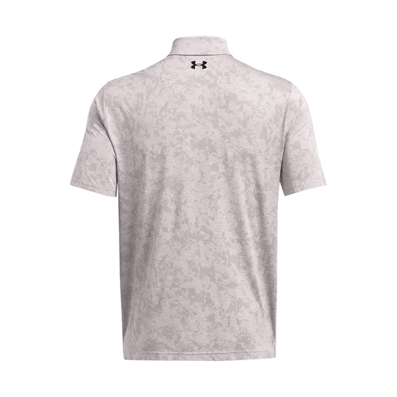 UNDER ARMOUR Playoff 3.0 Line Jacquard Men's Polo (Tetra Grey) - Image 2