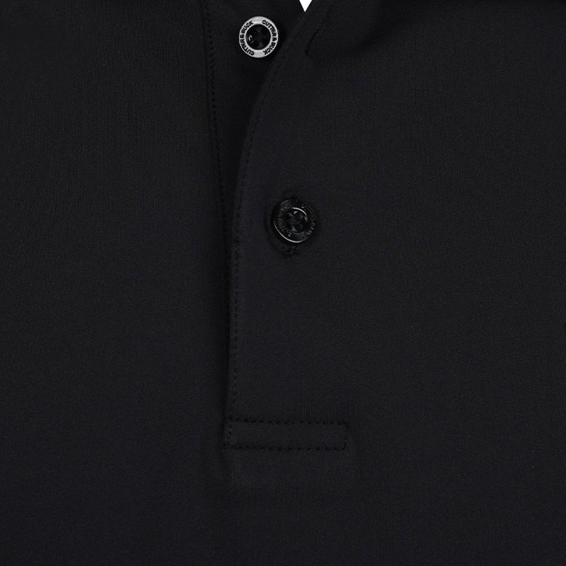 CUTTER & BUCK Tour Dry Men's Polo (Black) - Image 3